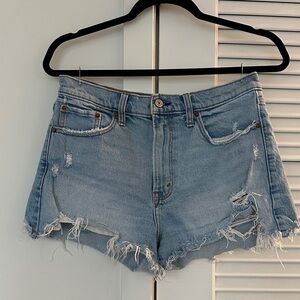 Abercrombie&Fitch High Rise Mom Shorts